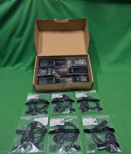 Retevis RT68 Walkie Talkies 6-Pack Two-Way Radios w/ Earpieces - Open Box