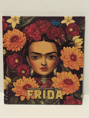 Frida by Benjamin Lacombe (English) Hardcover Book - Frida Khalo Art - 3d Pages