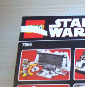 LEGO 7666 - Star Wars Hoth Rebel Base -  w/ Manuals, Box , All Mini-Figs - Used