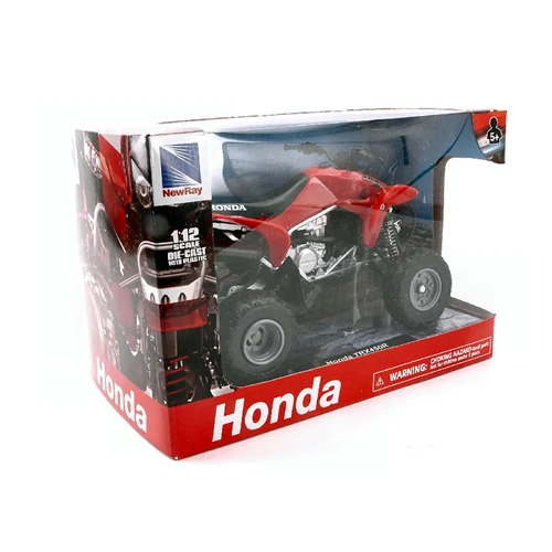 ATV-QUAD HONDA TRX450R RED 1:12 New Ray Moto Modellino Nuovo - Immagine 3 di 3