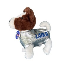 The Petting Zoo 2019 Laika NASA USA Space Rocket Center Dog Plush 12"