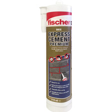 2x Fischer Express Cement Premium Joint Mortar Sand Internal External 310ml