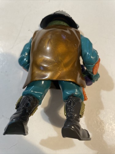 Vintage TMNT Movie 3 Samurai Mike Michelangelo 5" Figure 1993 Playmates - Picture 3 of 3