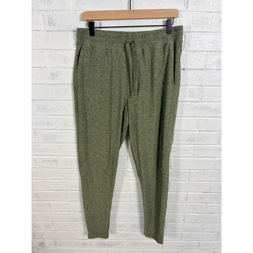 Outdoor Voices CloudKnit All Day Sweatpants Women M Green Tapered Lounge Joggers
