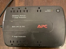 APC Back-UPS ES 550 BE550G 8 Outlets Uninterruptible Power Supply NO BATTERY