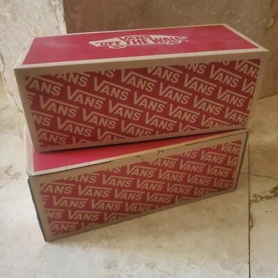 VANS EMPTY SHOE Boxes Size WOMENS (MENS &7