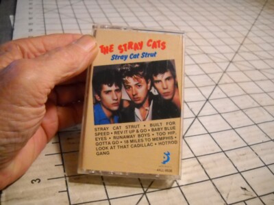 STRAY CATS Cassette Tape STRAY CAT STRUT