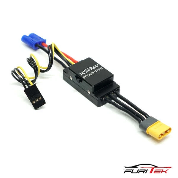 Furitek PYTHON UTB18 40A/70A Brushed/Brushless ESC for 1/18 RC Crawlers - Image 3 of 3