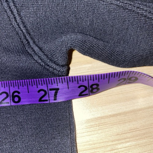 Vintage 90s JNCO Jeans Dice 7 Logo Black Hoodie Sweatshirt Embroidered Mens XXL - Afbeelding 9 van 17