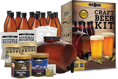 Craft Beer Making Kit 4 Gallon Complete DIY Home Brew Set Everything Included, B
