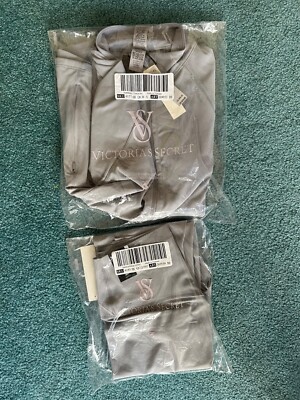 VSX Elevate Leggings & Full-Zip Jacket Sterling color Size S
