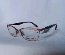 Easy Twist ET991 Eyeglass Frames 44□17-130 Gold, Tortoise Arms, NWT