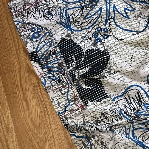 NEW LOOK HAWAIIAN TROPICAL PRINT COTTON SWIM BOARD SHORTS TRUNKS XL 39-41 BNWT - Picture 6 of 7