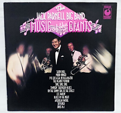 THE JACK PARNELL BIG BAND Plays Music Of The Giants .. 1975 Uk Sounds Superb Lp