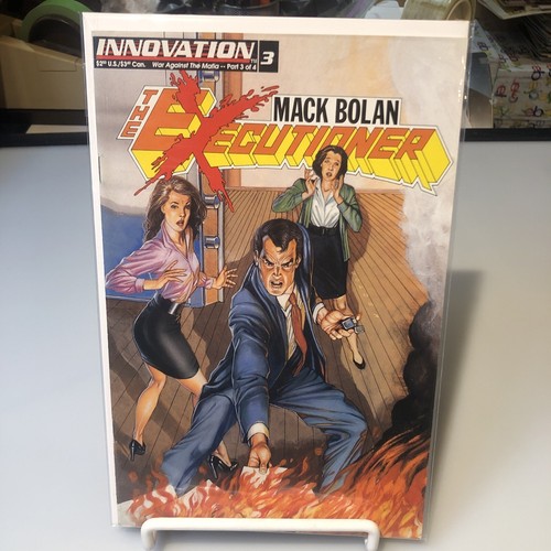 Mack Bolan: The Executioner #3 in Innovation comics - Picture 2 of 7