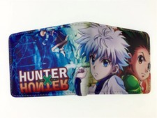 HUNTER HUNTER Killua Wallet Leather PU Bifold Wallet Coin Money Cilp