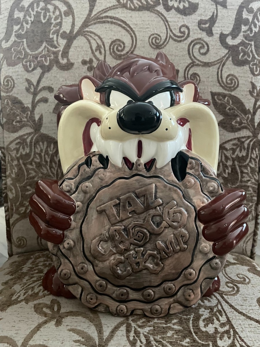 Large Tasmanian Devil Taz Choco Chomp Cookie Jar Gibson Looney