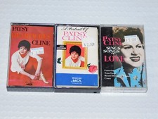 Lot of 3 Patsy Cline The Best of Cassette Tapes Free Shipping
