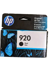 HP 920 Genuine Ink Cartridge Black Printer Ink OEM NEW - NOV 2018