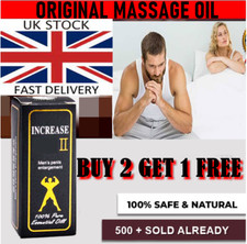 🇬🇧 100% New Original Pure MEN Penis Essential XXL oil 10ml - BUY 2 GET 1 FREE