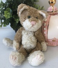 vtg 1999 Boyds Plush Toy 9" Kitty Cat Stuffed Animal Articulated J.B. Bean