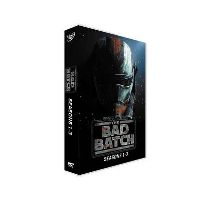 Star Wars The Bad Batch Seasons 1-3 Bundle Brand New DVD USA
