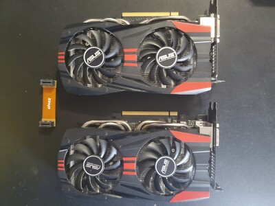 Asus 760 Graphics, Card 2GB Video Ram, has SLI bridge  