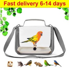Parrot Carrier, Small Bird Travel Bag, Pigeon/Lizard/Hamster Portable Cage, Home