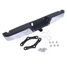 Chrome Rear Bumper Assembly for 2015-2020 Ford F150 w/ Park Sensor Holes & Tow