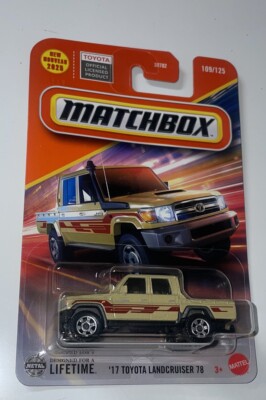 Matchbox 17 Toyota Landcruiser 78 #109 Mainline 2025 Case C Case D
