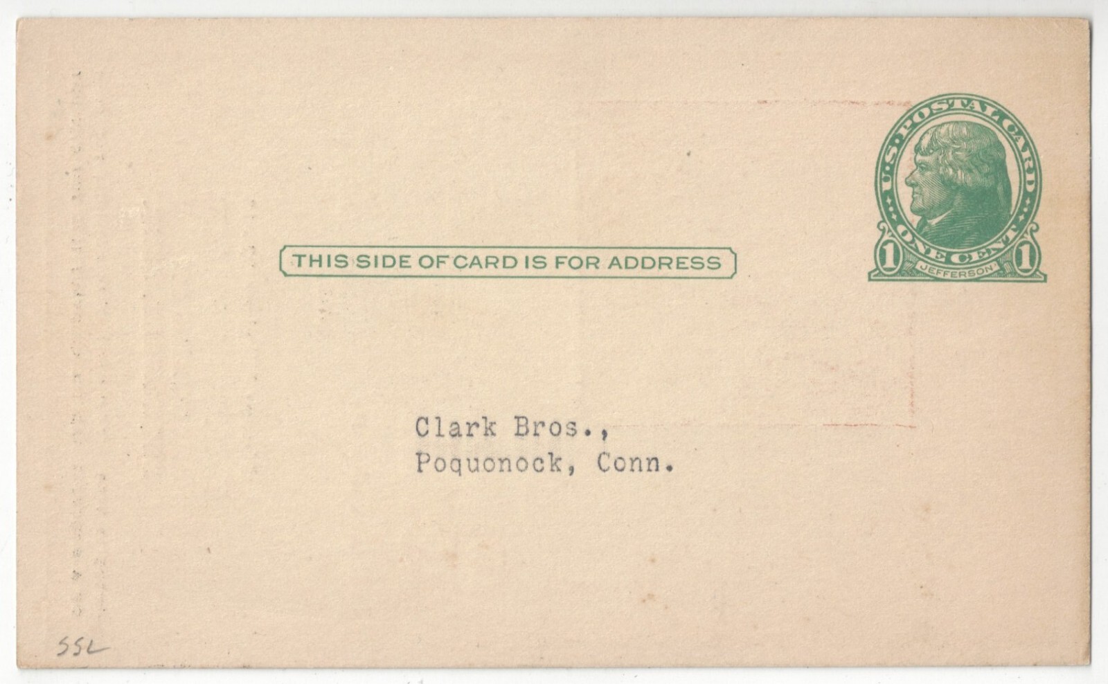 1920's Auto Garage Repair Shop Advertising Poquonock, Connecticut