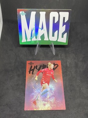 #ad Hailie Mace 2 Card Lot 2022 Parkside NWSL. Hyped #10 Luminescent L4 $3.29