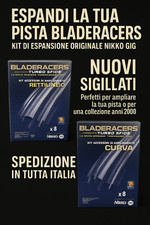 Nikko BladeRacers Turbo Sfide - Kit Espansione Pista x8 Curve / Rettilinei - GIG