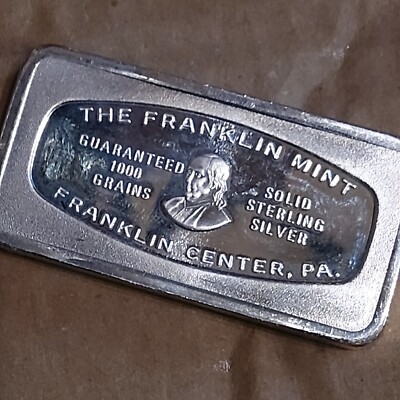 フランクリンミント  シルバー925/1000 24メッキ フランクリンミント シルバー925/1000 24メッキ Franklin Mint Solid