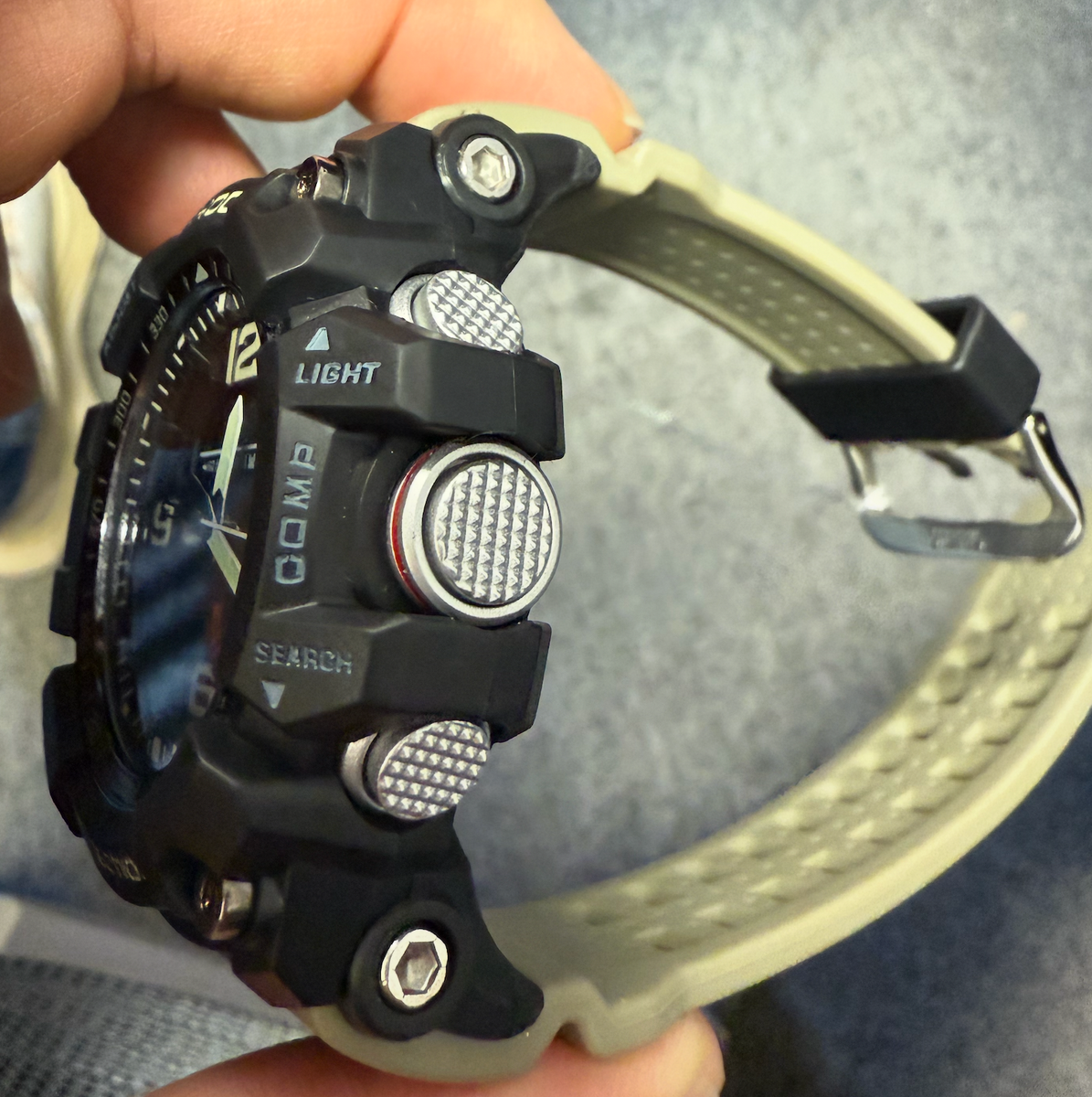 USED Casio Men's G-Shock Master of G Mudmaster Twin Sensor Watch