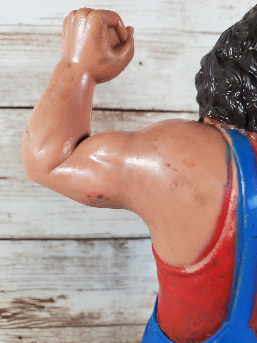 Vintage WWF LJN 80's Hillbilly Jim Wrestling Superstars Action