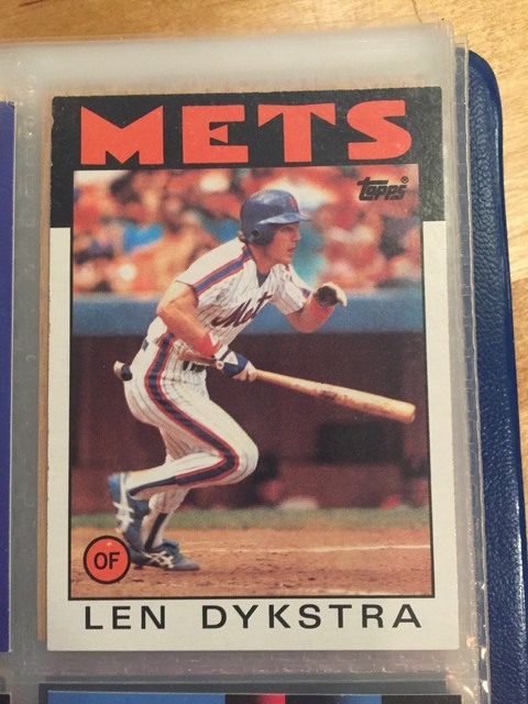 1986 Topps Len Dykstra 53 Baseball Card EBay