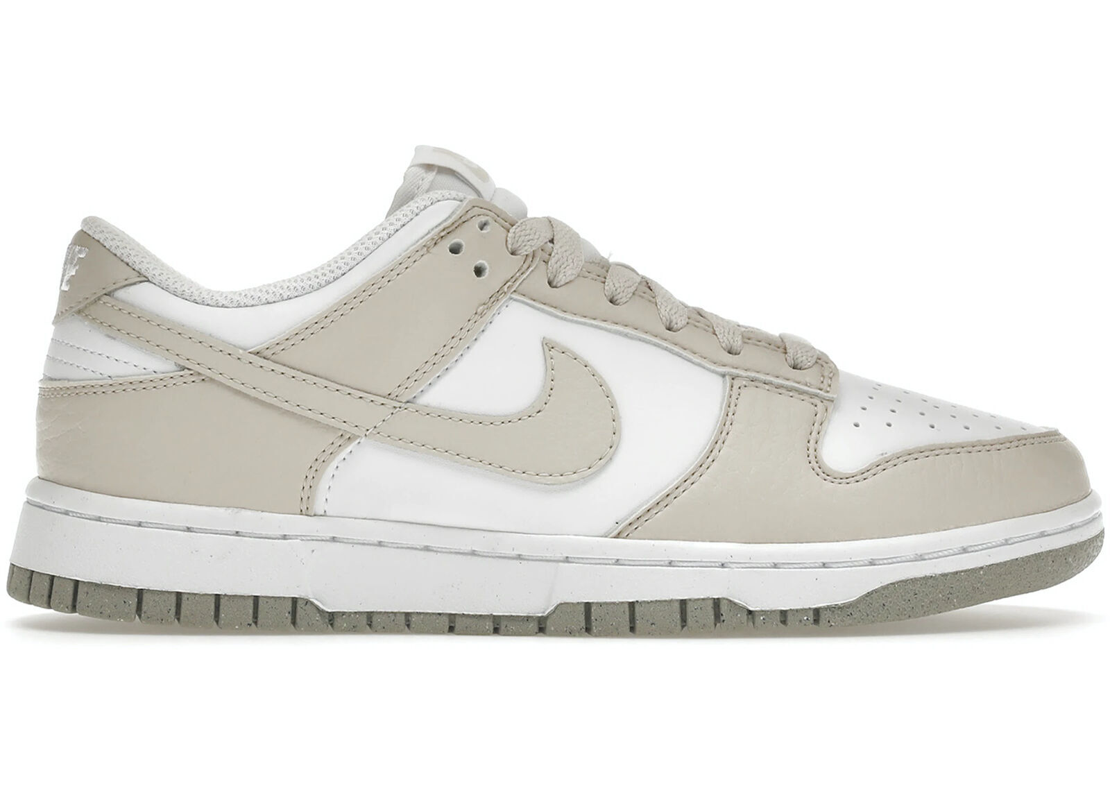 dunk low next nature white cream 3