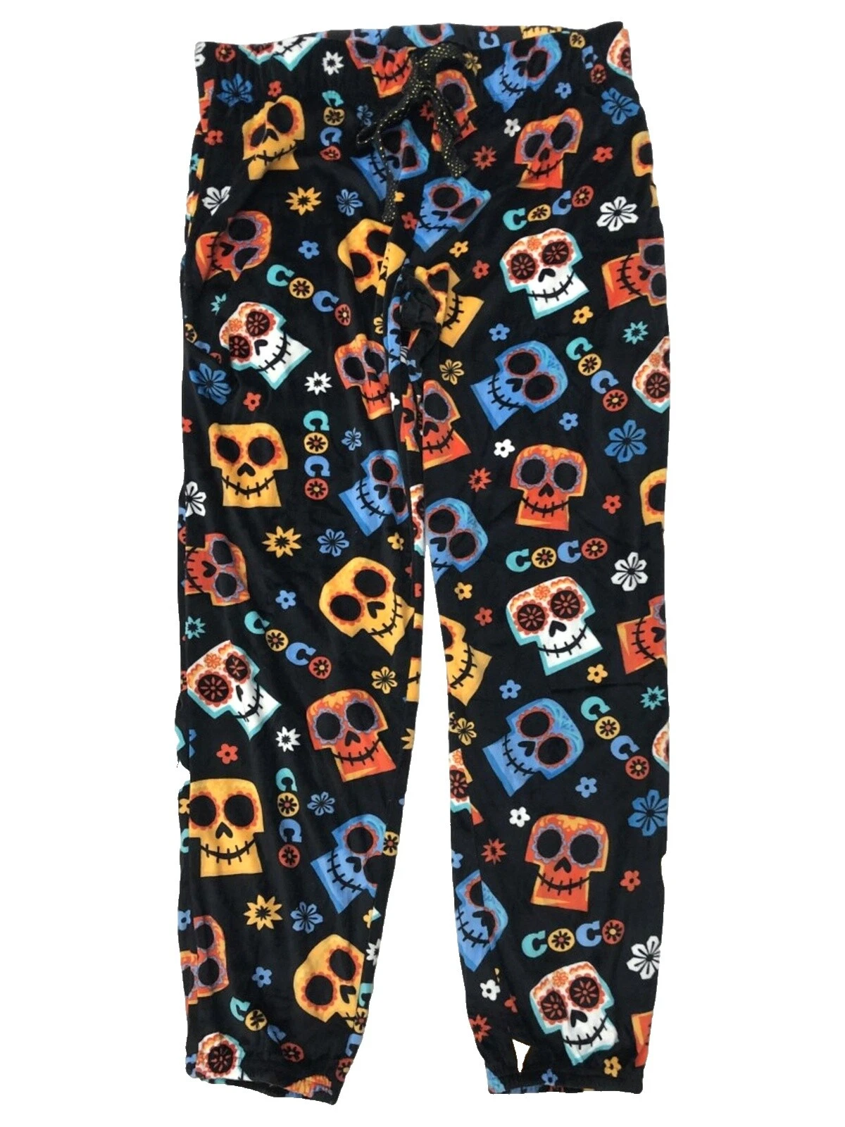 Pijamas y batas Negro Calavera para Mujer
