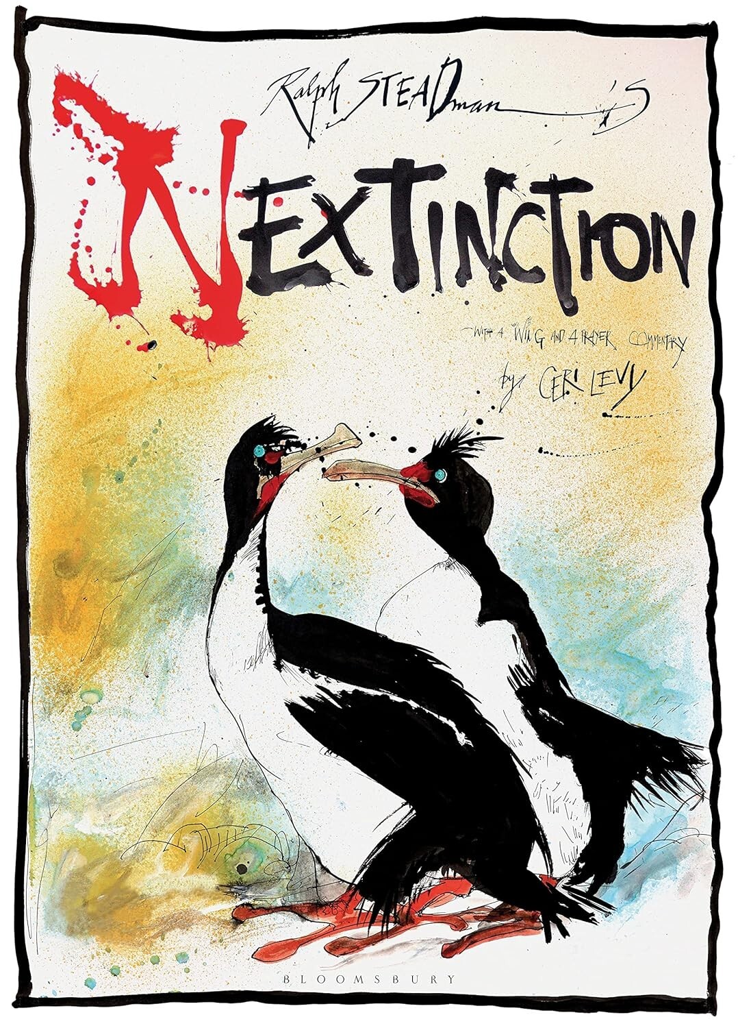 Nextinction by Ceri Levy, Ralph Steadman (Paperback) Book, New