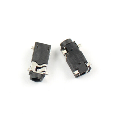 100Pcs 2.5mm 4 Pin 4P PJ234 Female Audio Connector SMT SMD Headphone Phone Jack