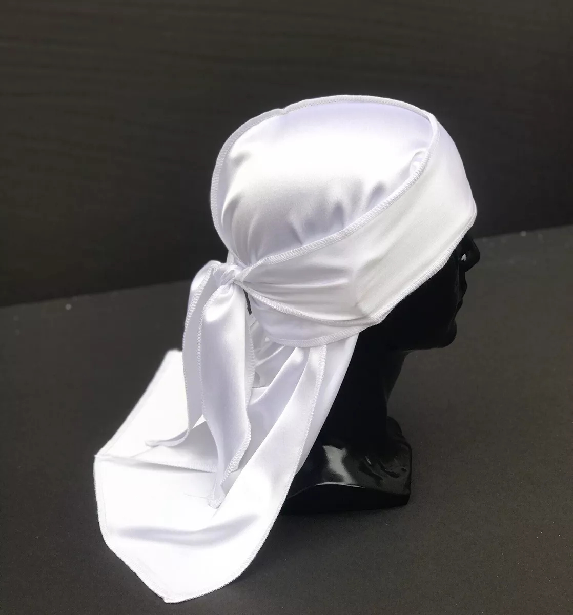 White 90's Crown Durag