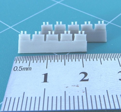 Metallic Details MDR70001 for Scale model kit 1:700 Bollard type 1 - Resin - Picture 12 of 24