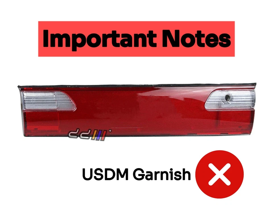 JDM Style Rear Trunk Panel Garnish For Toyota Corolla AE100 AE101 92-95 4dr - Imagem 2 de 4