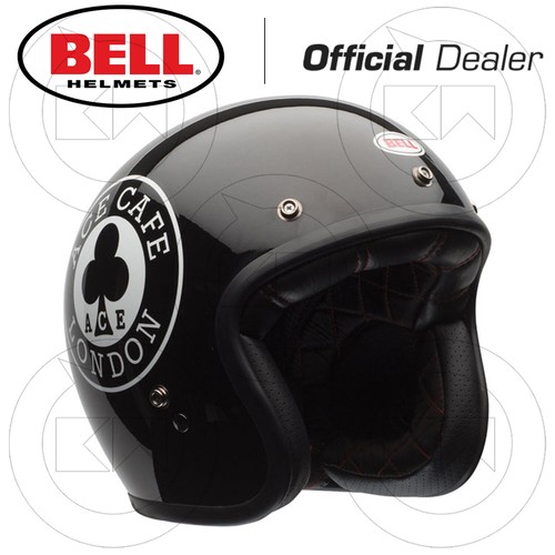 CASCO BELL JET MOTO CUSTOM 500 NERO ACE CAFE BLACK LIMITED EDITION | eBay