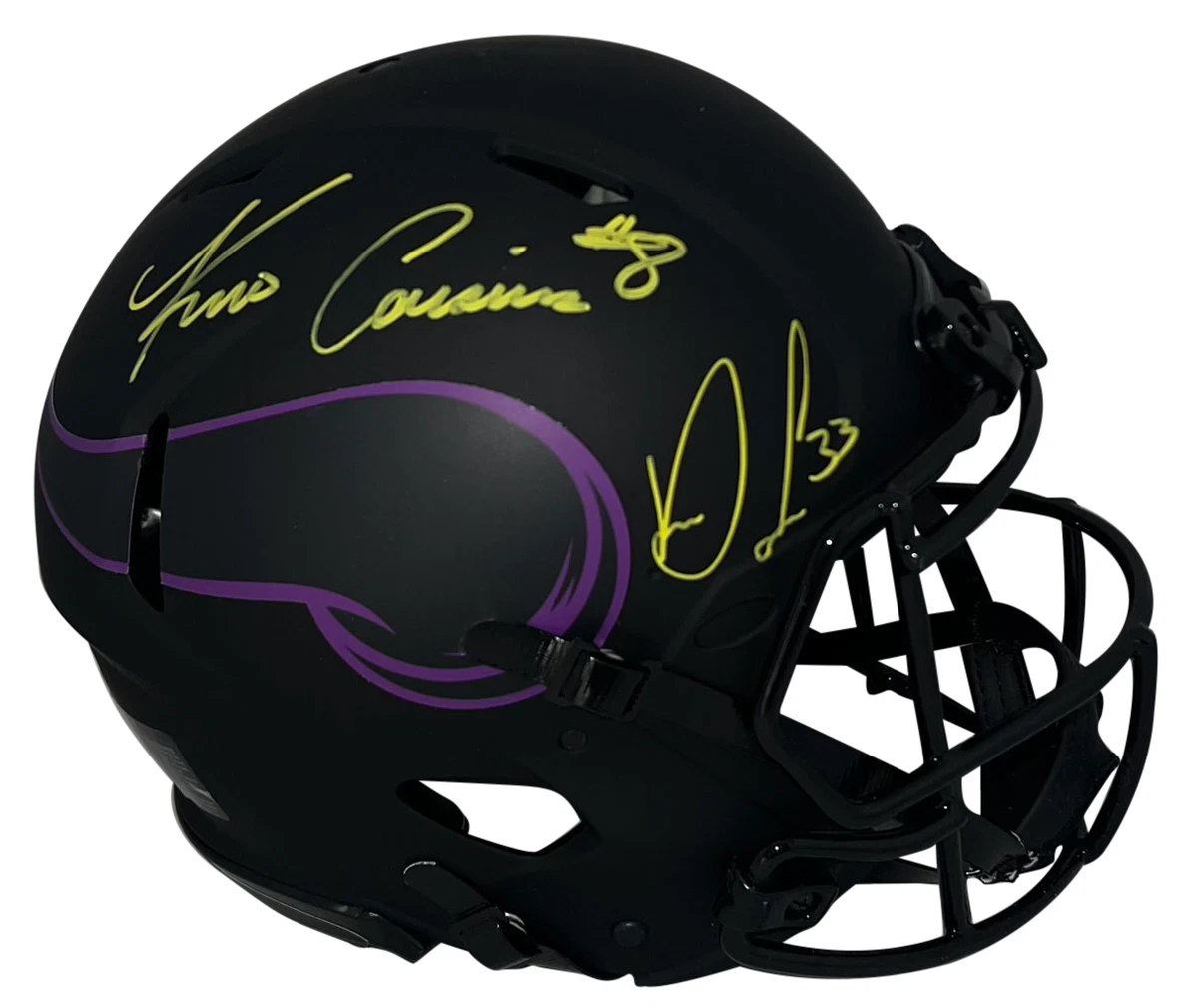 Dalvin cook signed store helmet