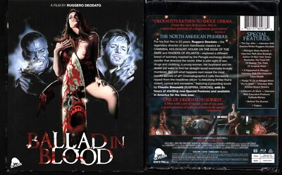 Ballad in Blood (Blu-ray) Ruggero Deodato - with Severin Slipcover - New Sealed!