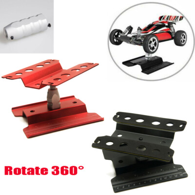 Rotate 360° Heighten Model Repair Station Work Stand For 1: 8 1:10 RC Model Tool