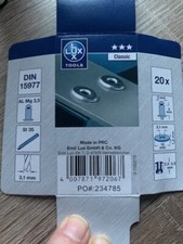 Remaches ciegos LUX 3mm x 6mm 17 piezas