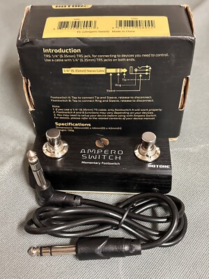 Hotone Ampero Switch 2-Way Momentary Dual Footswitch Foot